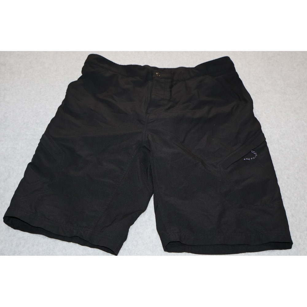 Novara Mountain Bike Shorts Mens Large Black Padded Liner Mountain Cycling Cargo